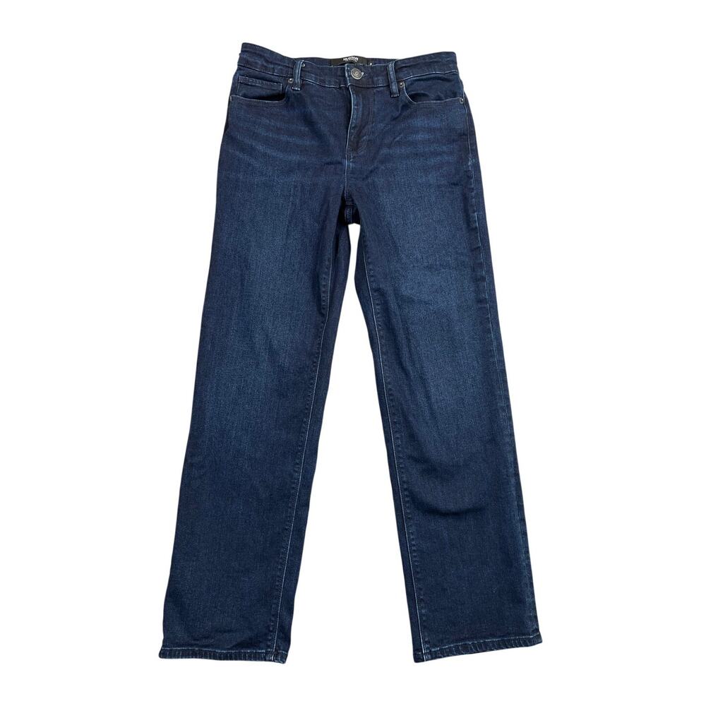 Hudson Los Angeles Straight Leg Ankle Jeans Dark Wash Women’s 6 27.5”